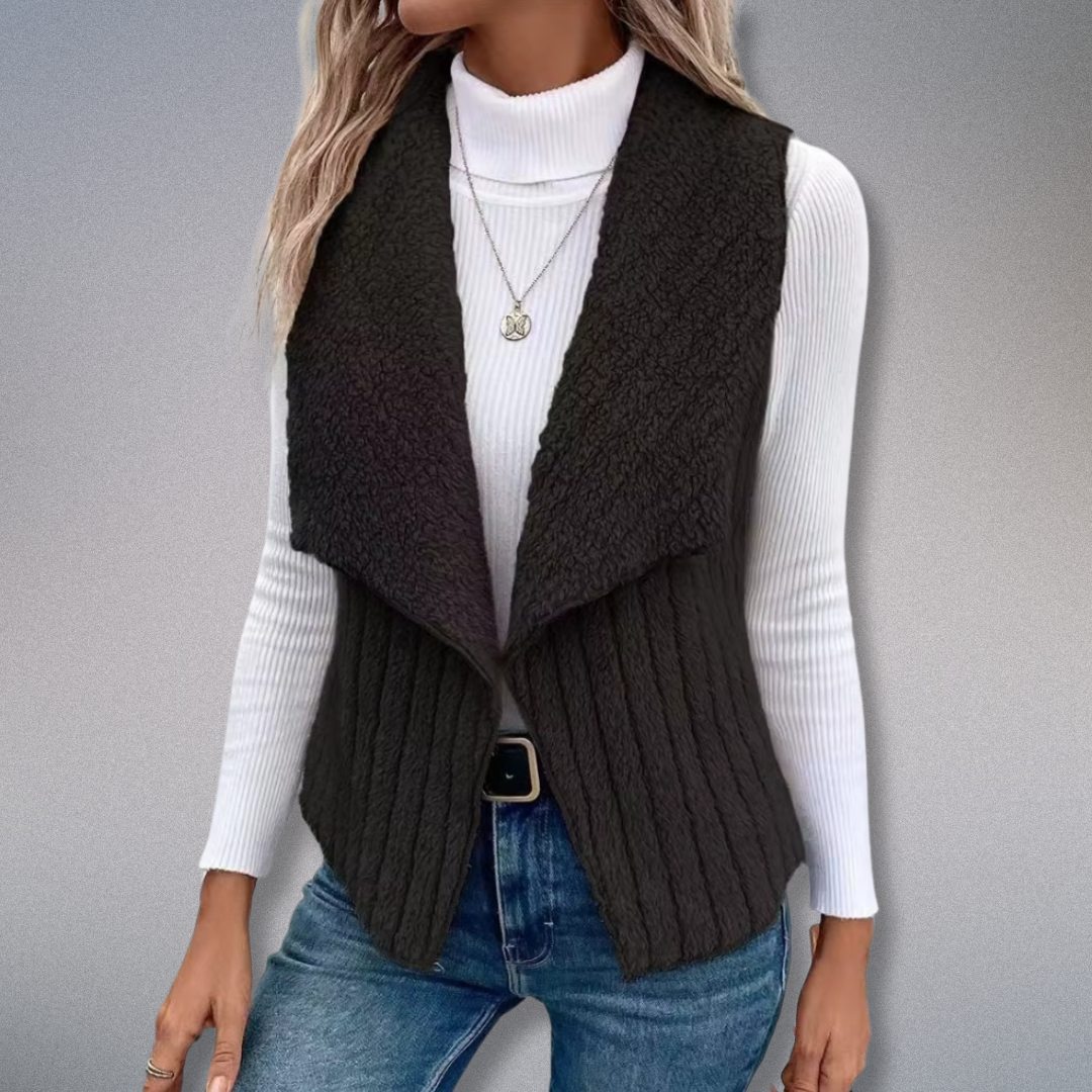 Dames Cardigan Casual Met Notch Kraag Zacht Materiaal 3