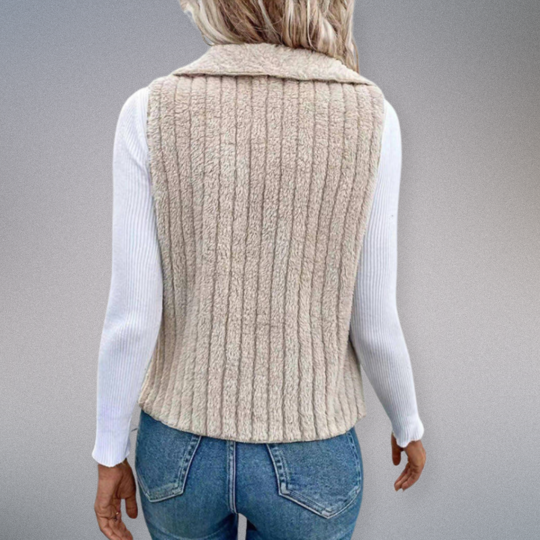 Dames Cardigan Casual Met Notch Kraag Zacht Materiaal 7
