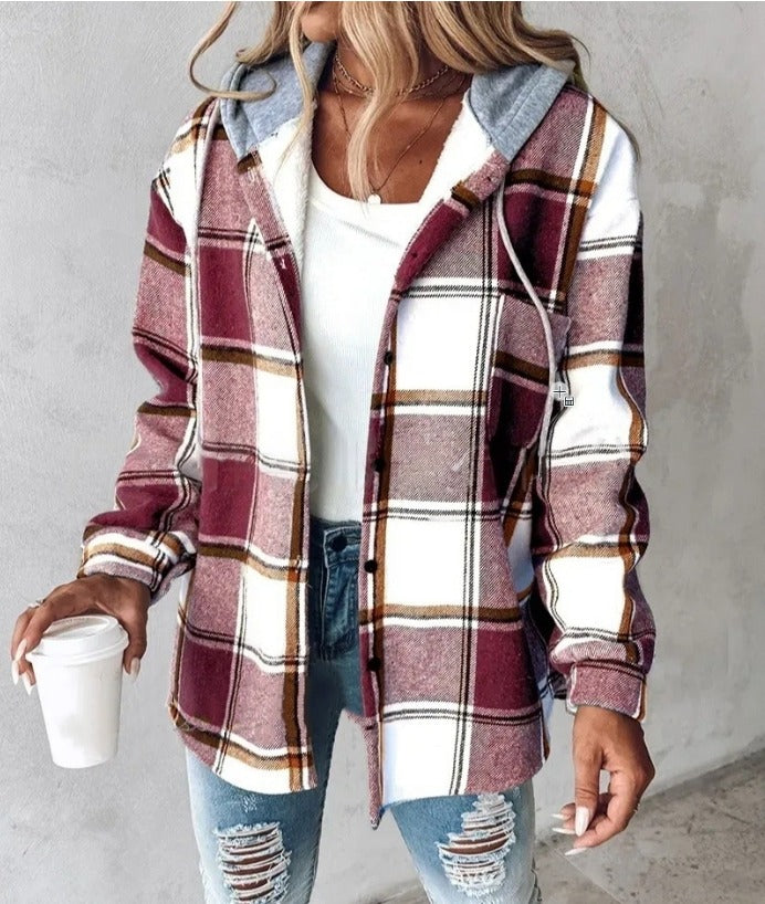 Dames Casual Jack met Capuchon 7