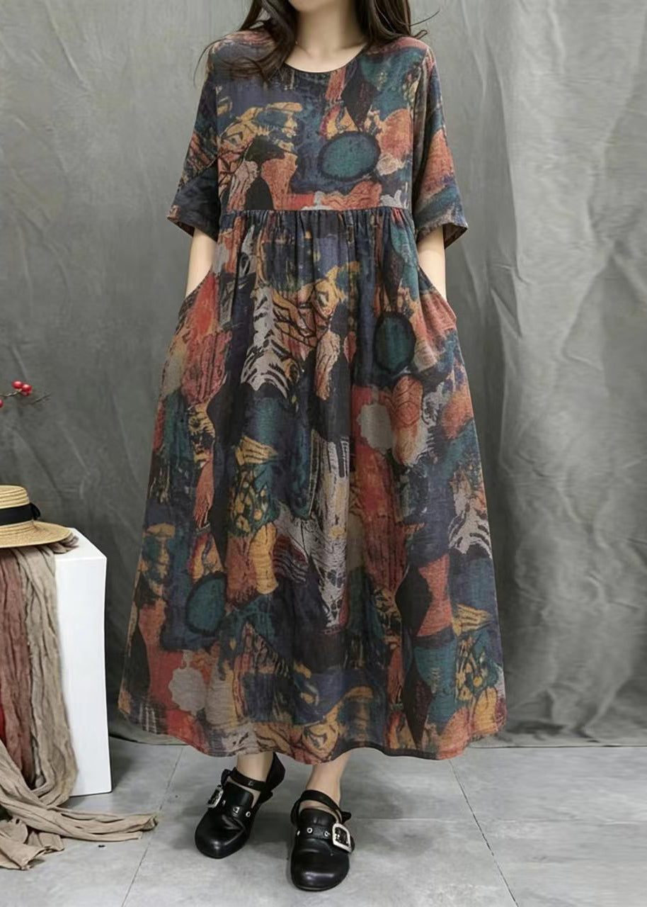 Dames Casual Jurk Comfortabel Model 2