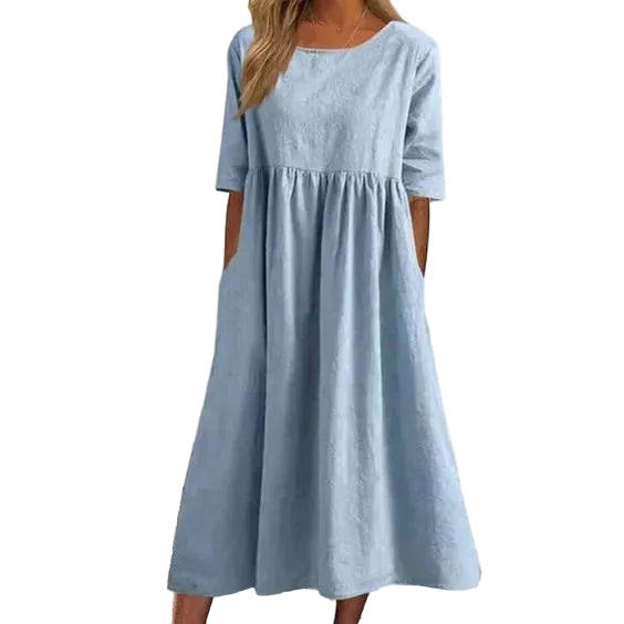 Dames Casual Jurk Relaxed Fit 1