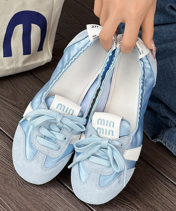 Dames Casual Platte Schoenen Met Veters 0