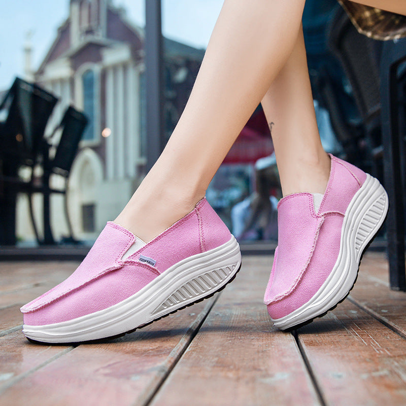 Dames Casual Slip-On Schoenen Met Flexibel Ontwerp 3