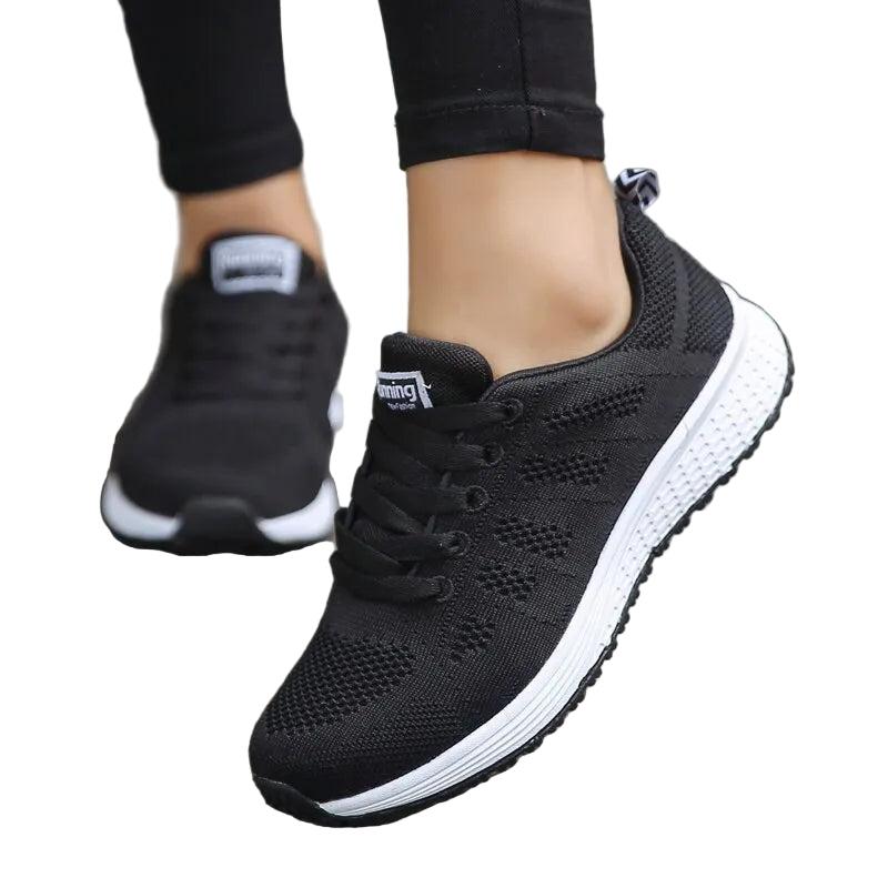 Dames Casual Sneakers Ademend Mesh Wandelschoenen 0