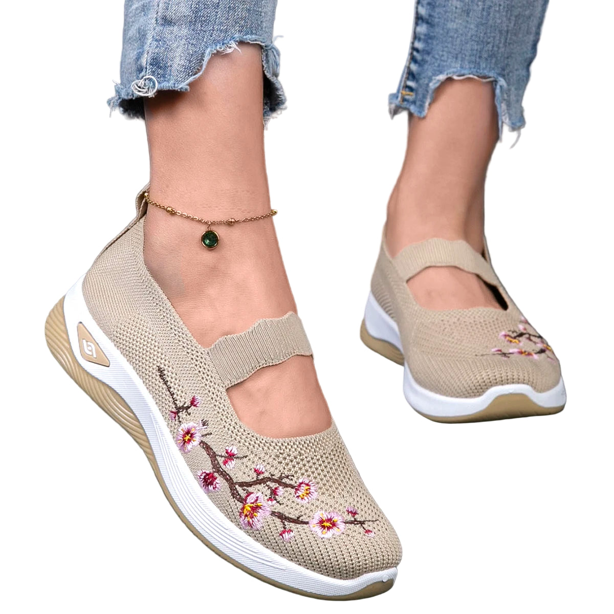 Dames Casual Sportschoenen Ademend Mesh 1