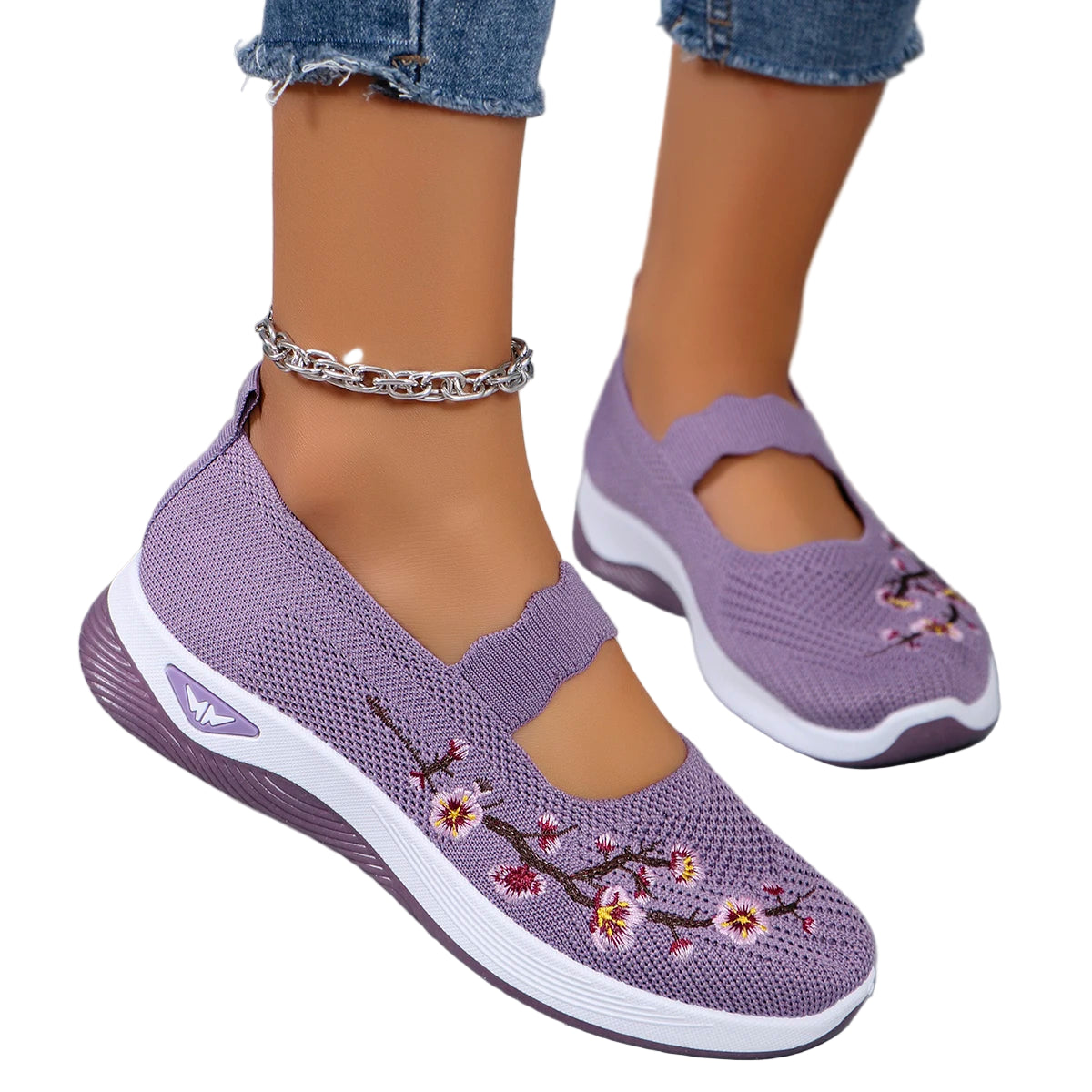 Dames Casual Sportschoenen Ademend Mesh 2