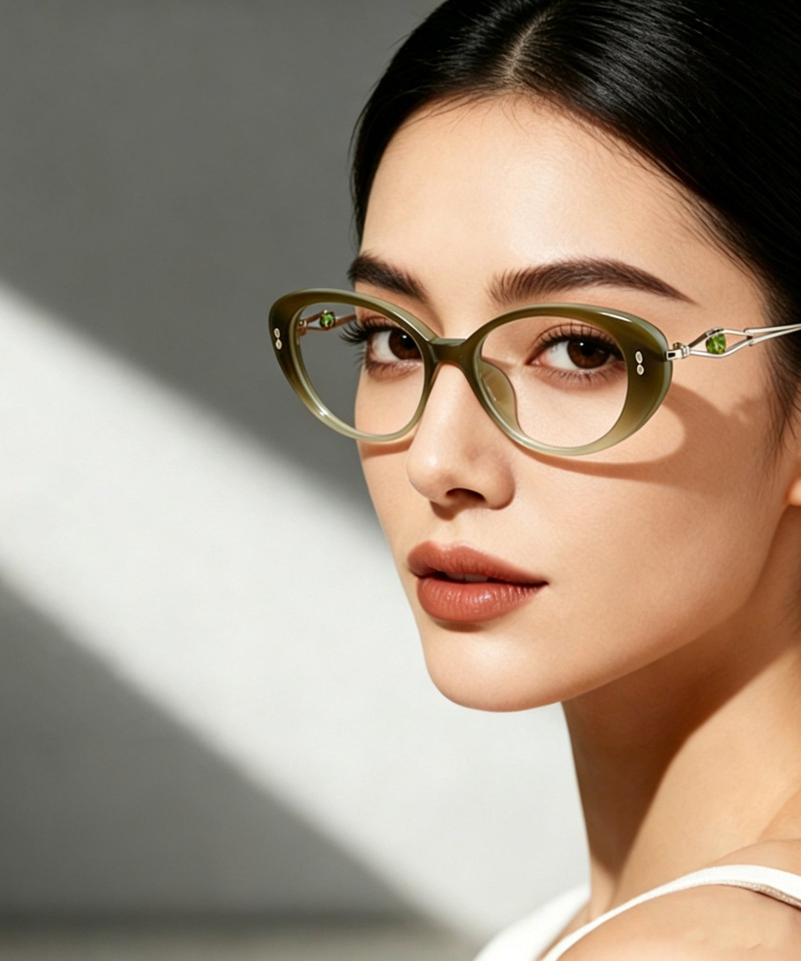 Dames Cat's Eye Leesbril Met Volledig Frame 1