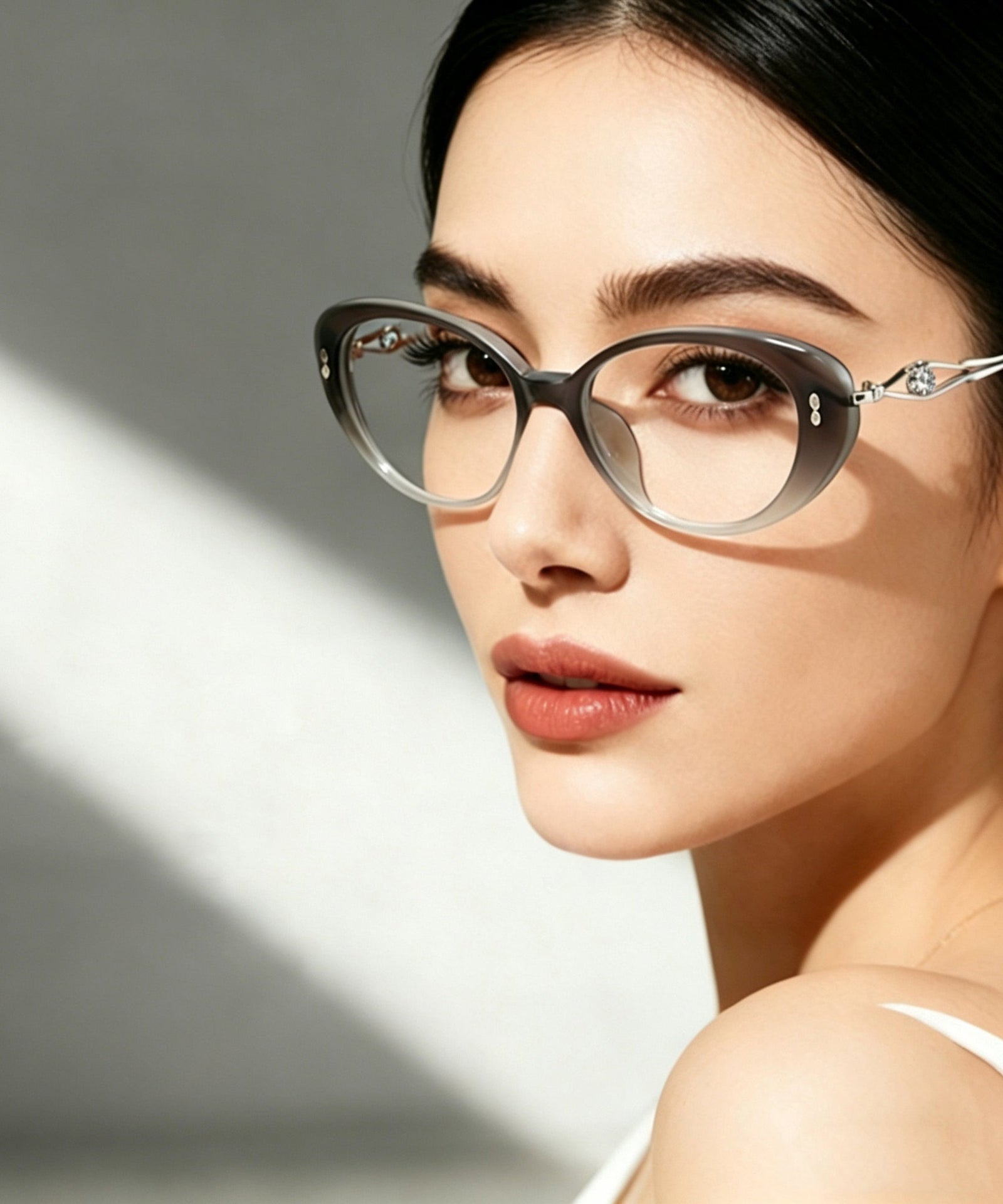 Dames Cat's Eye Leesbril Met Volledig Frame 2