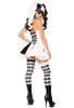 Dames Circus Kostuum Clown voor Halloween Feest 1