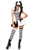Dames Circus Kostuum Clown voor Halloween Feest 6