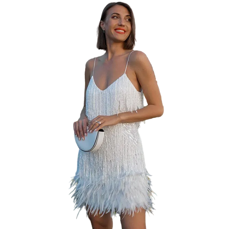 Dames Cocktailjurk Modern Met Verfijnde Details