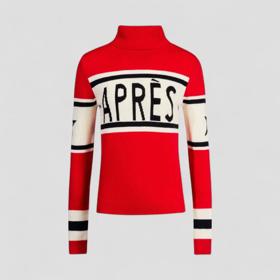 Dames Coltrui Après-Ski Stijl Met Chic Col-Design 3