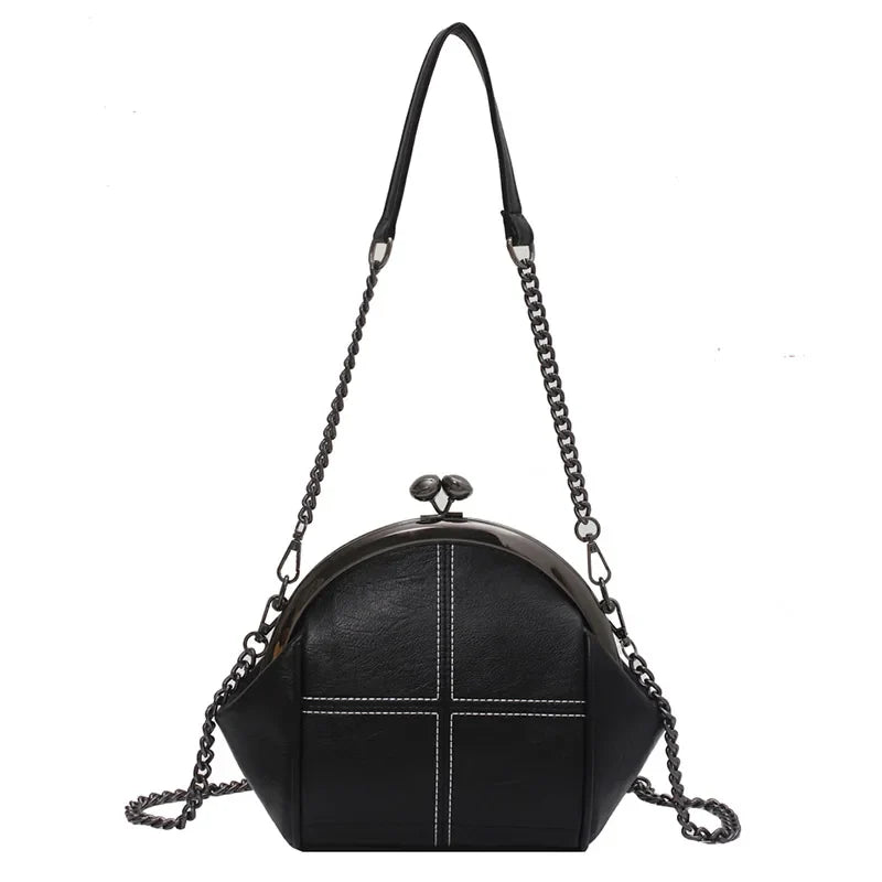 Dames Crossbodytas Stijlvol PU-leer met Kettingdetail 2