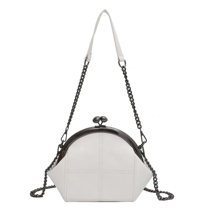 Dames Crossbodytas Stijlvol PU-leer met Kettingdetail 4