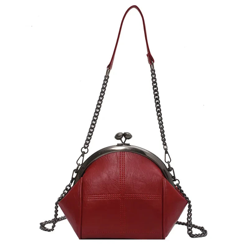 Dames Crossbodytas Stijlvol PU-leer met Kettingdetail 5