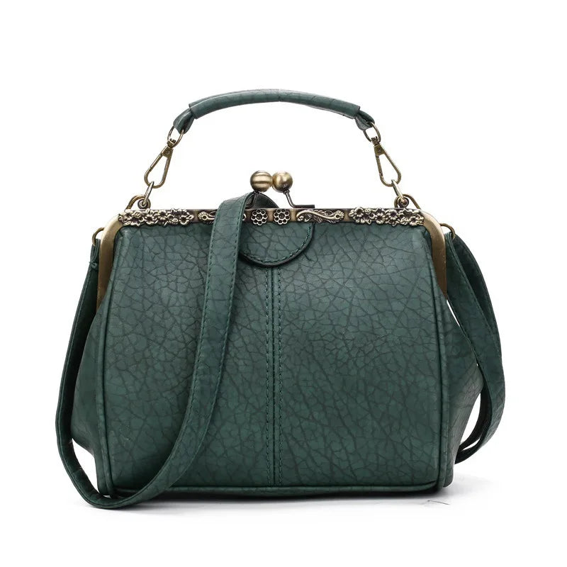 Dames Crossbodytas Vintage Stijl Kunstleer Minimalistisch 2