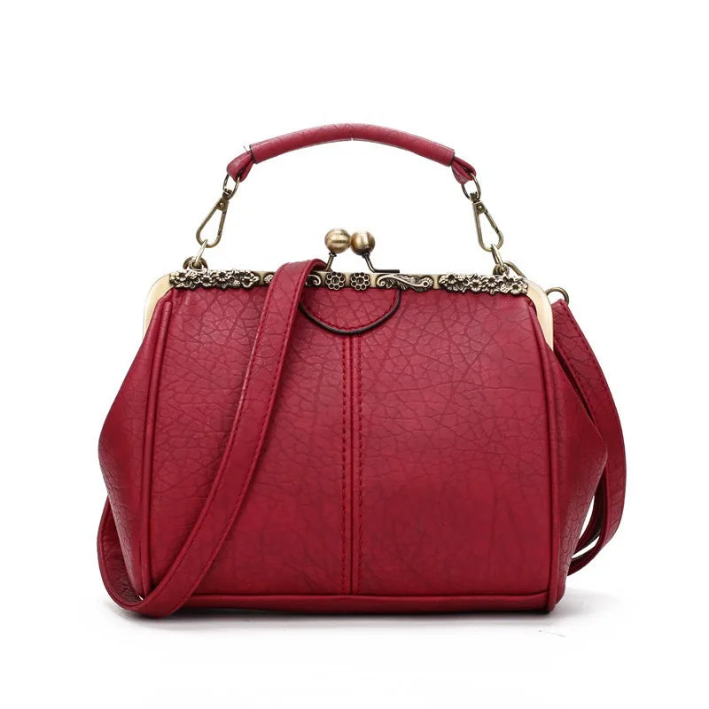 Dames Crossbodytas Vintage Stijl Kunstleer Minimalistisch 3