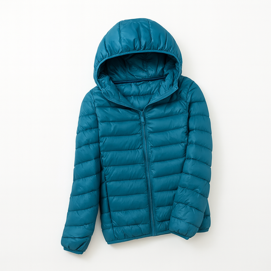 Dames Donsjack met Capuchon Modern 12