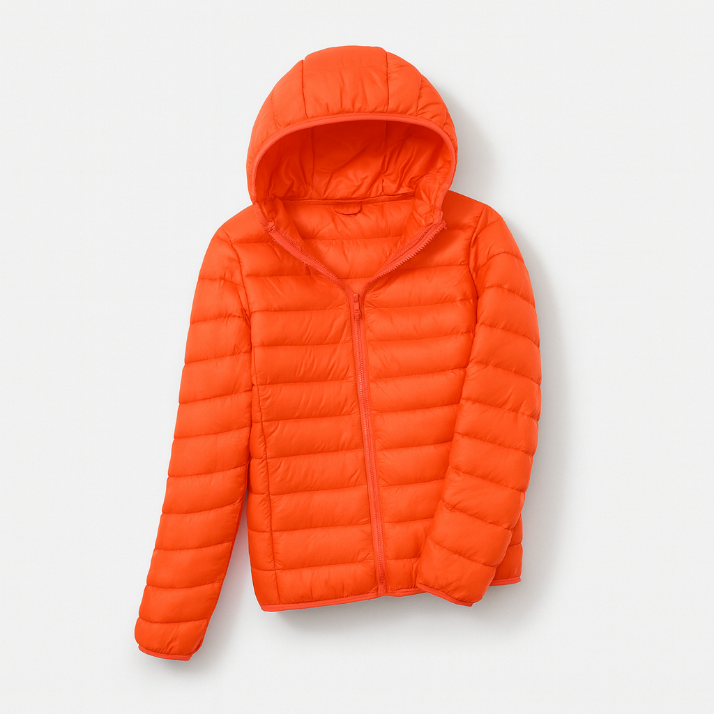 Dames Donsjack met Capuchon Modern 18