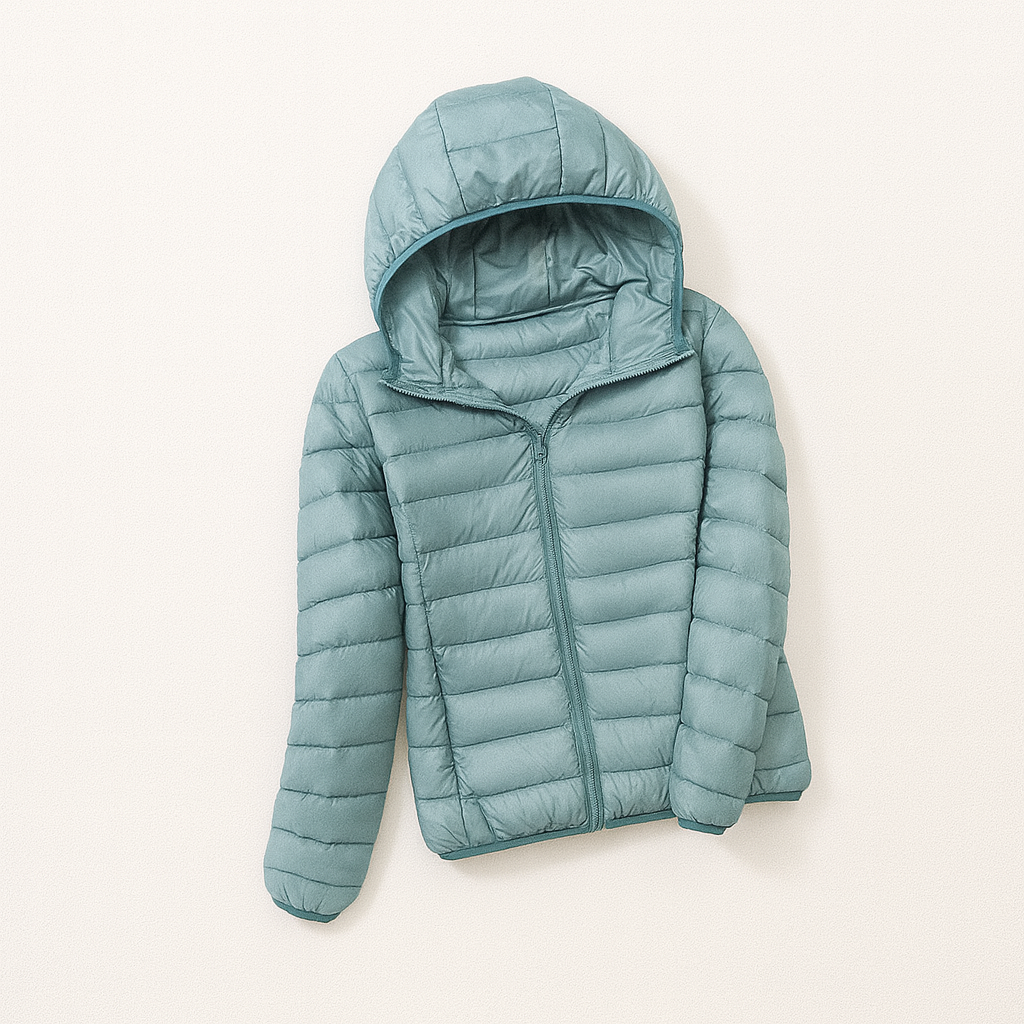 Dames Donsjack met Capuchon Modern 3