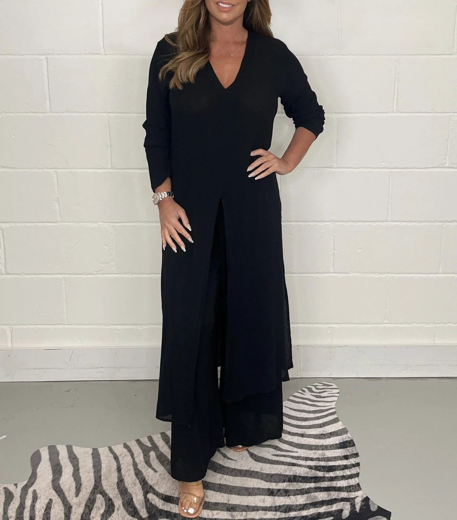 Dames Ensemble Top en Broek Stijlvol 2