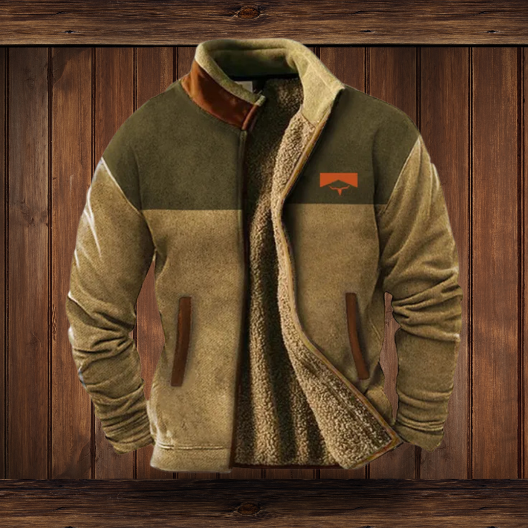 Dames Fleecejack Casual met 3D-Print 6