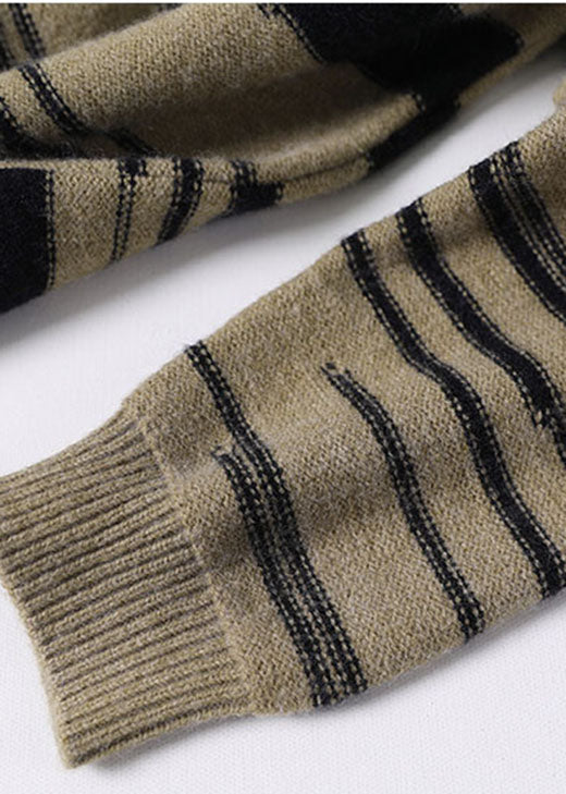 Dames Gestreepte Trui Losvallend voor Winterstijl 4