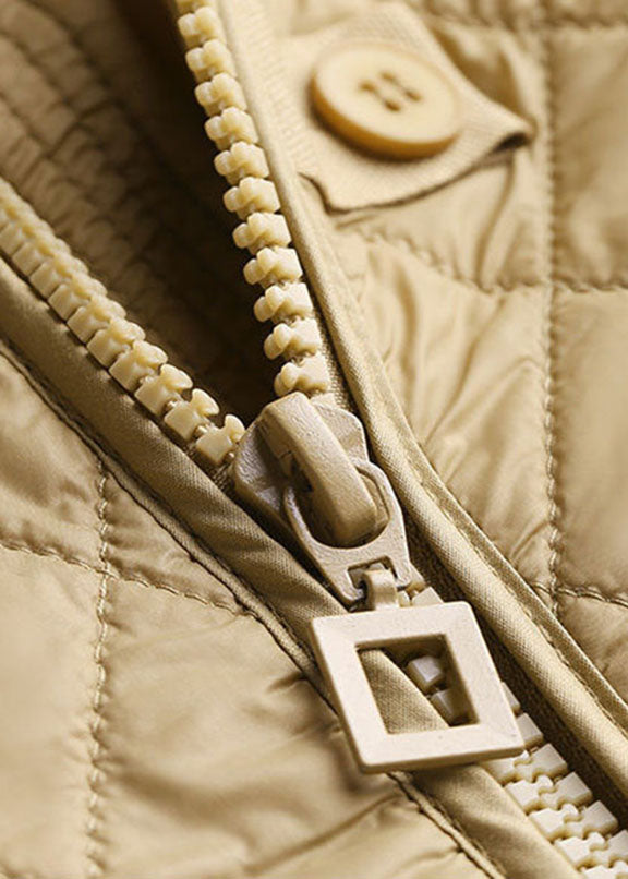 Dames Gewatteerde Jas met Capuchon en Rits 3