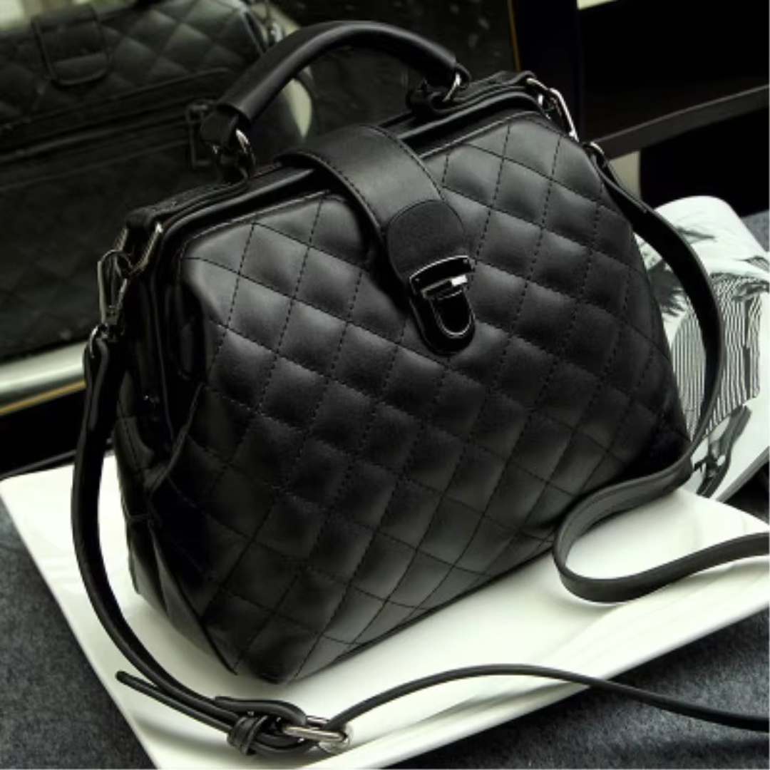 Dames Grote Vintage Clutch Stijlvol Leer 2