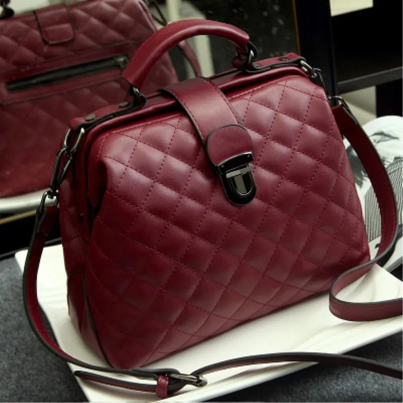 Dames Grote Vintage Clutch Stijlvol Leer 3
