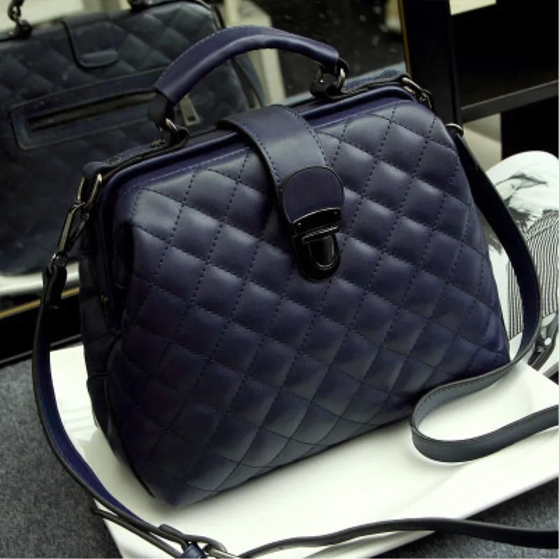 Dames Grote Vintage Clutch Stijlvol Leer 5