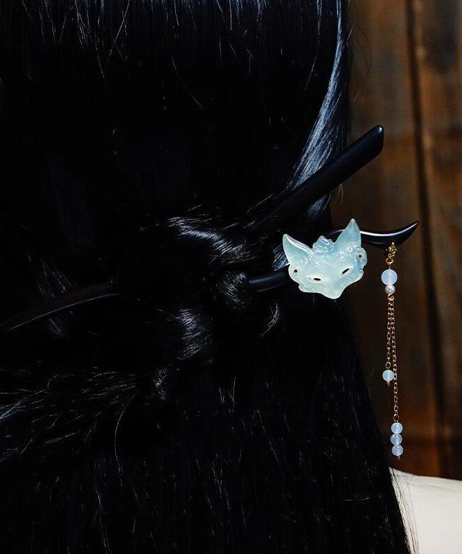 Dames Haarspeld Vosmasker Stijlvol Accessoire 3