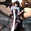 Dames Halloween Non Cosplay Jumpsuit Open Cup Bodystocking 2