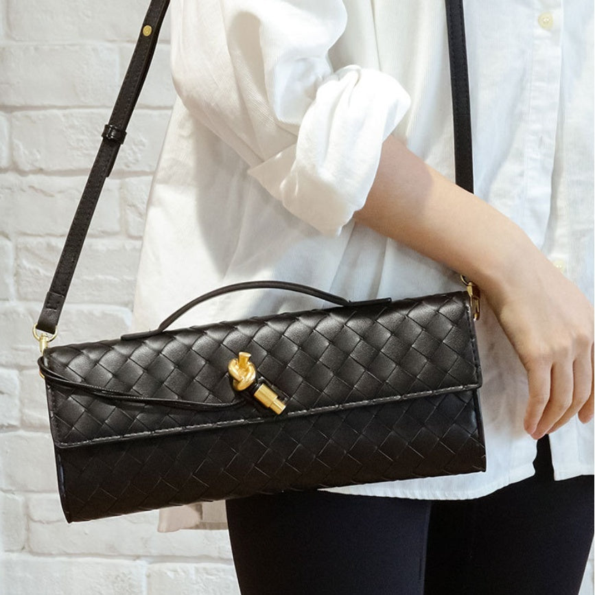 Dames Handtas Gevlochten Stijl 2
