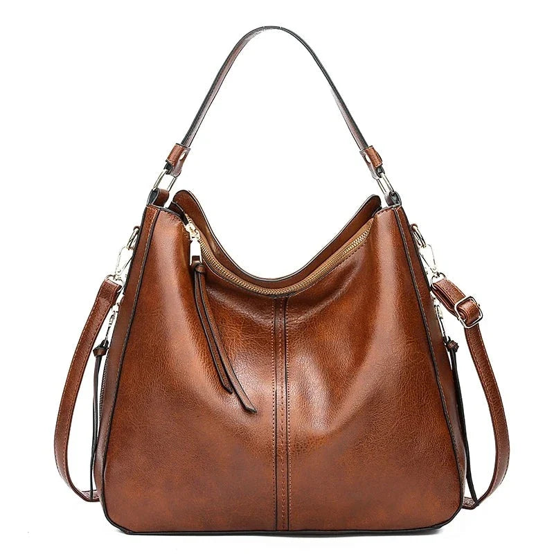 Dames Handtas Vintage Stijl Ruim Interieur 8
