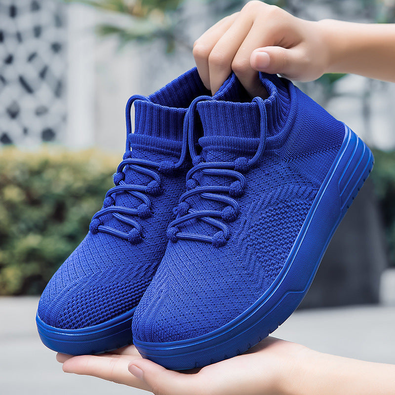 Dames Hoge Sneakers Modieus 4