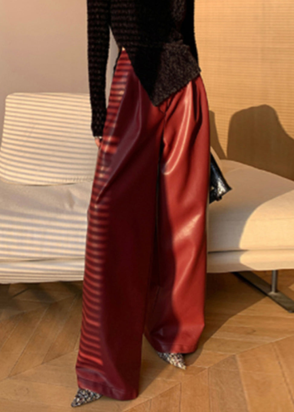 Dames Hoge Taille Broek met Zakken 2