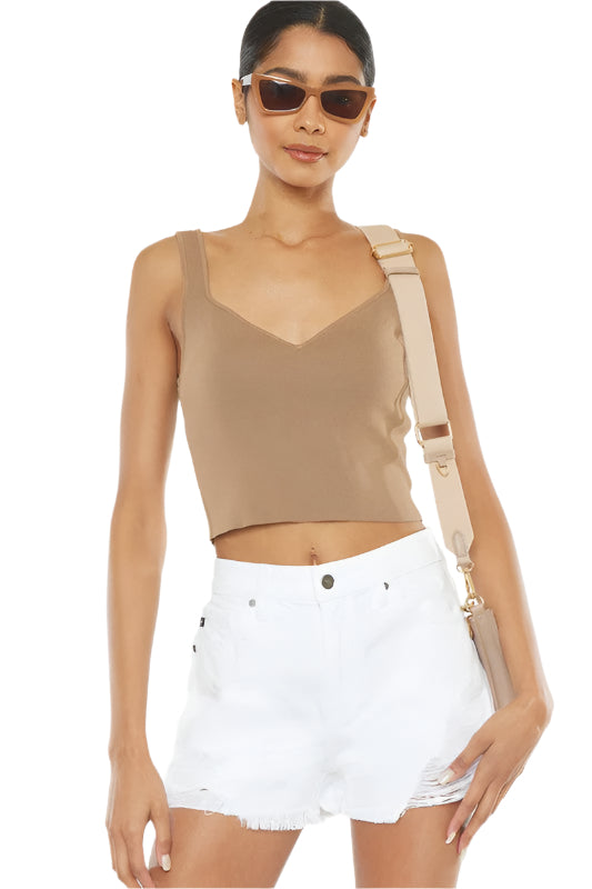 Dames Hoge Taille Frayed Hem Shorts 0