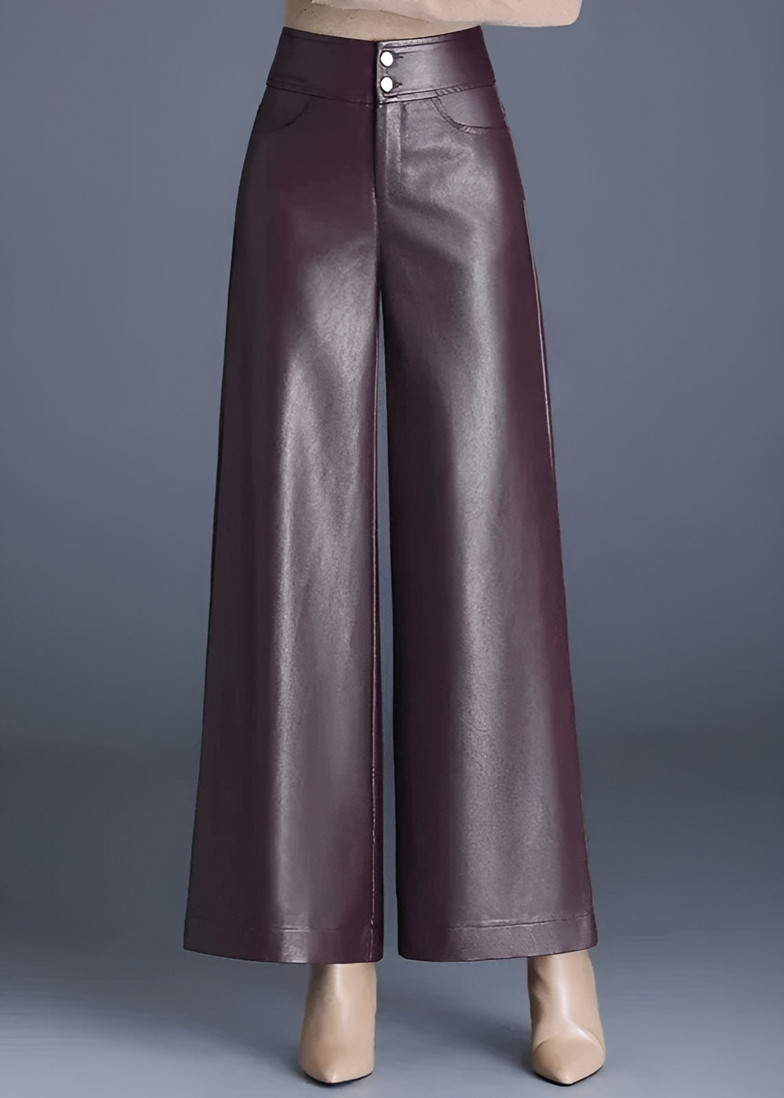 Dames Hoge Taille Uitlopende Broek 3