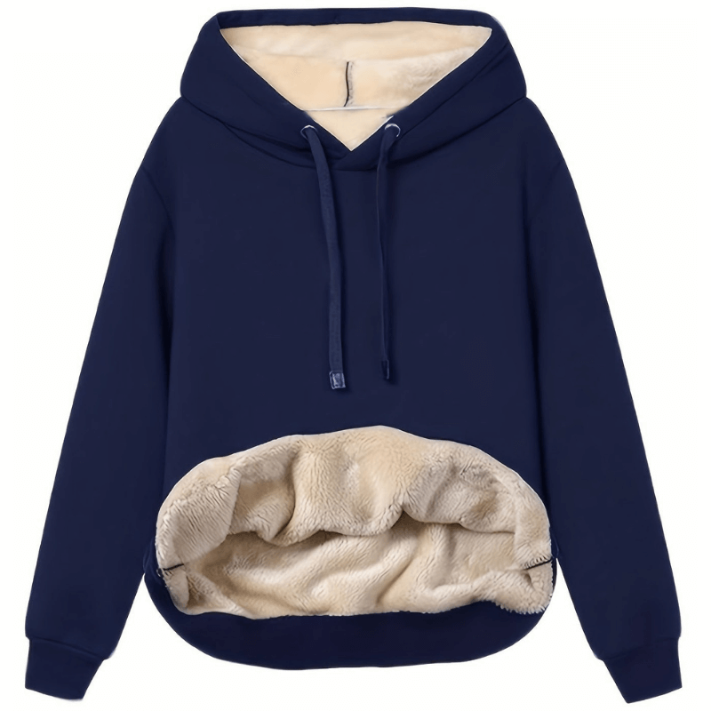 Dames Hoodie Met Pluche Voering 1