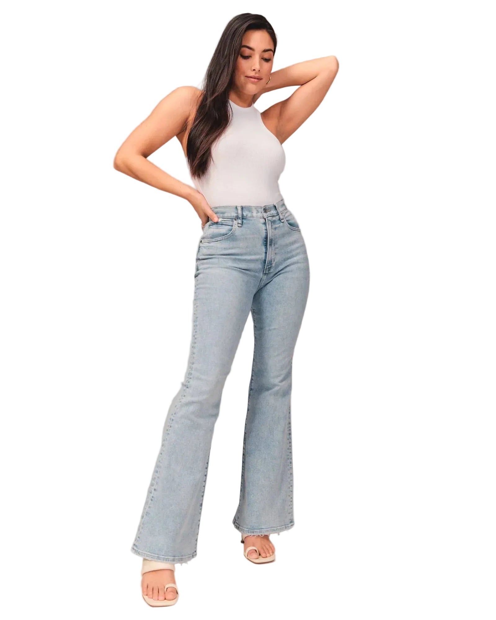 Dames Jeans met Hoge Taille Casual Stijl 0