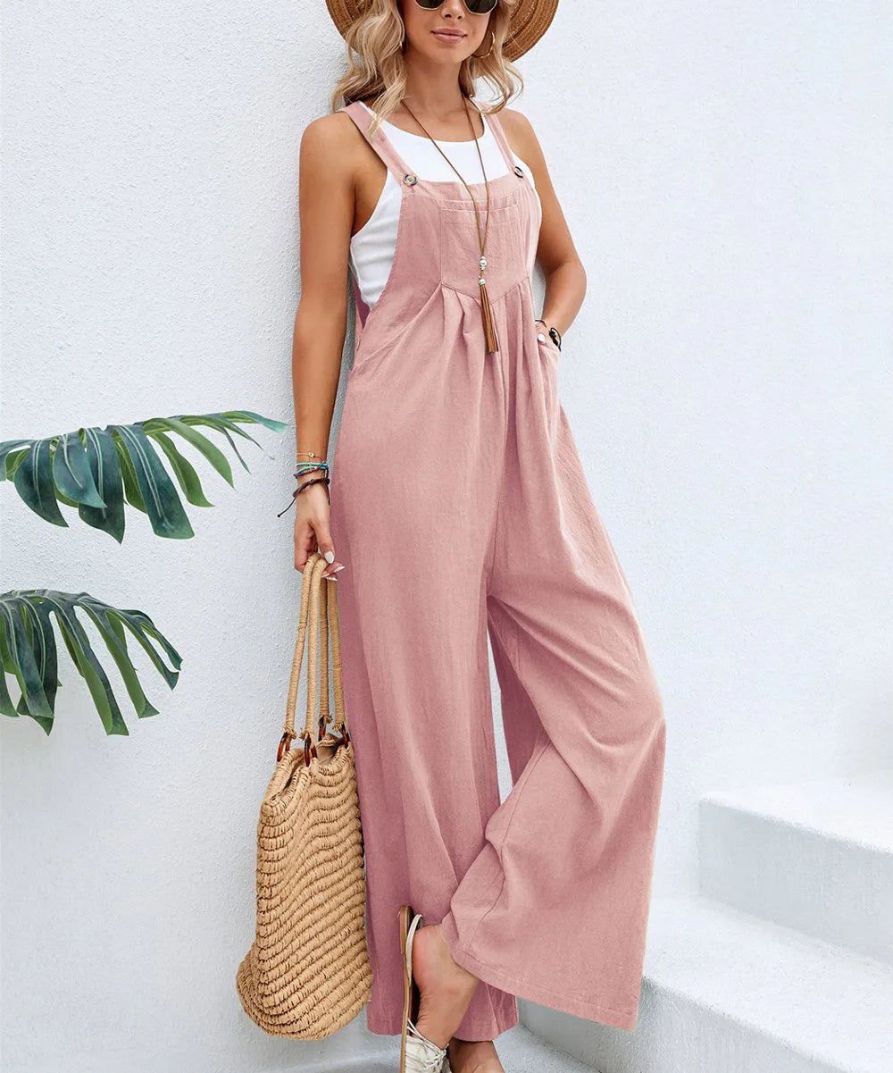 Dames Jumpsuit Denim Casual 1