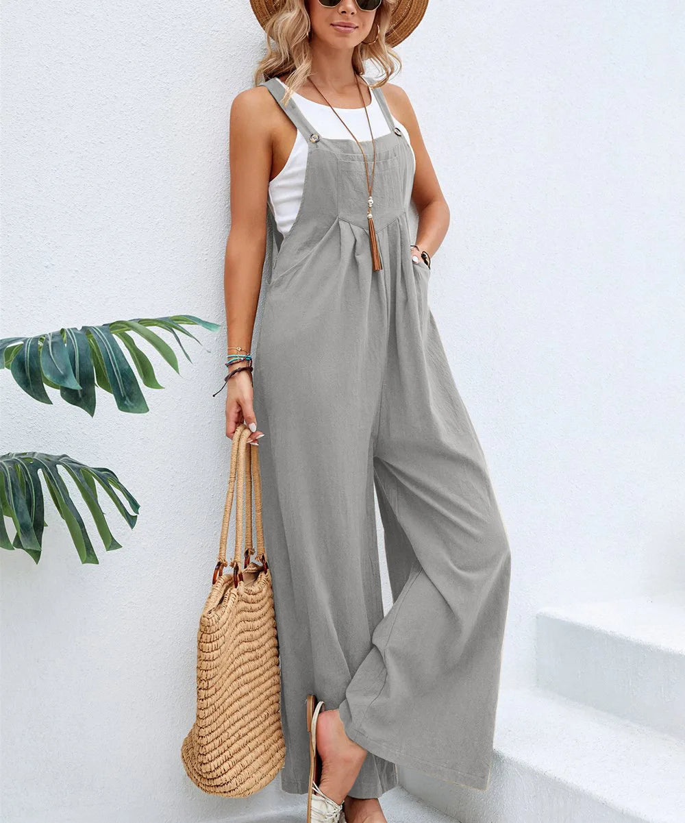 Dames Jumpsuit Denim Casual 5