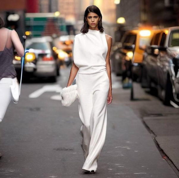 Dames Jumpsuit Feestelijk Asymmetrisch Met Hoge Kraag En Ontblote Schouder 1