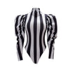 Dames Jumpsuit Feestelijk met Victoriaanse Strepen 0