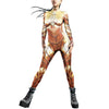 Dames Jumpsuit Futuristisch Punk Design 12