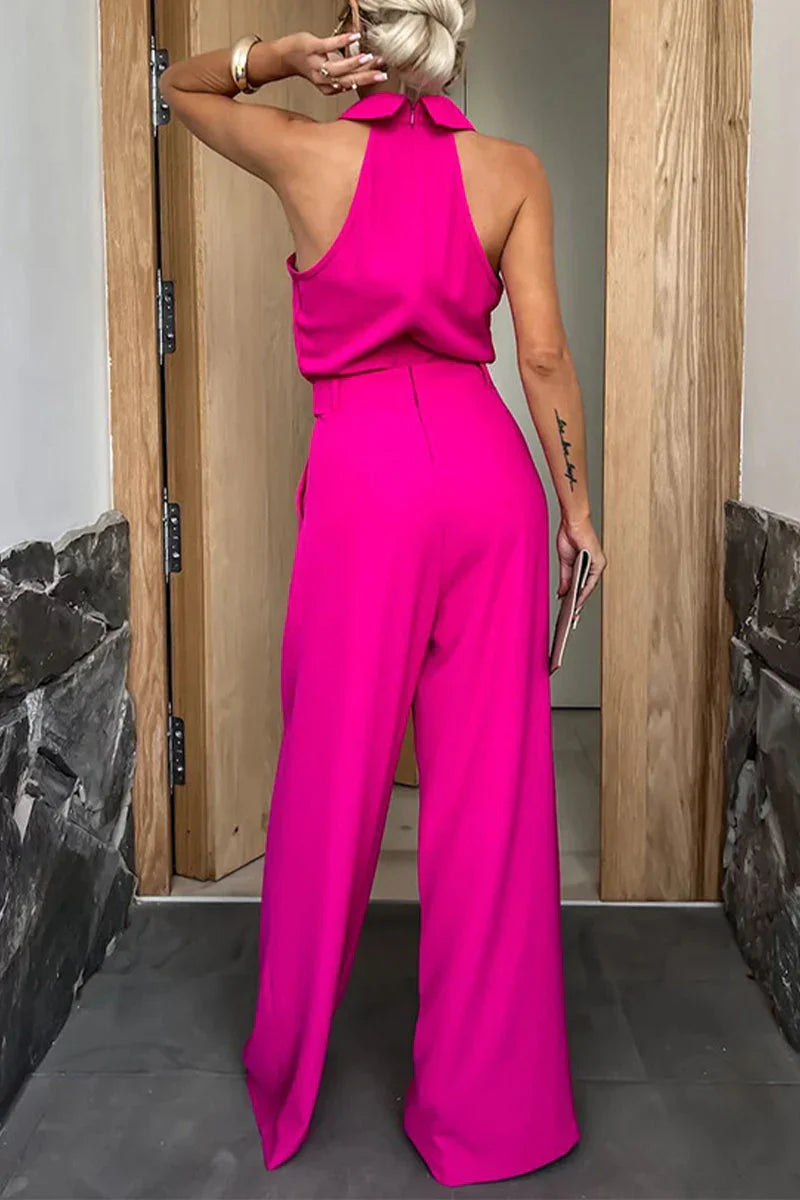 Dames Jumpsuit Strak Ontwerp Met Zak voor Casual en Formele Gelegenheden 3