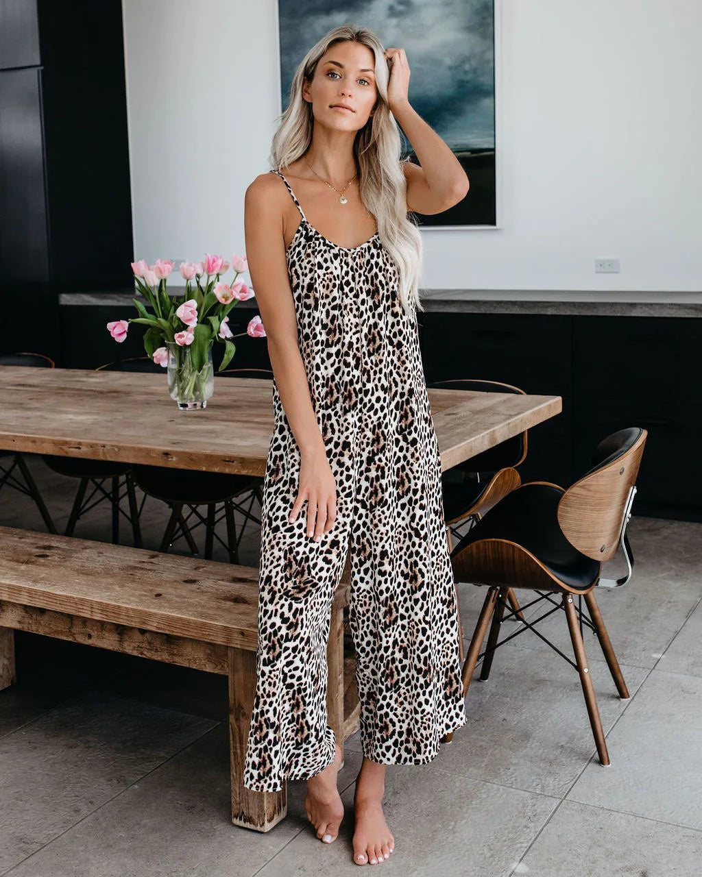 Dames Jumpsuit Wijde Pijpen 10