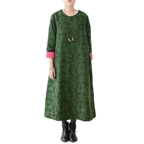 Dames Jurk Casual Comfortabel 0