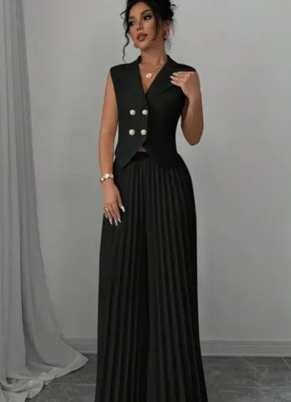 Dames Kantoorpak Casual Tweedelige Set 10